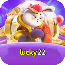 Imagem promocional da lucky22 mostrando a plataforma e suas vantagens